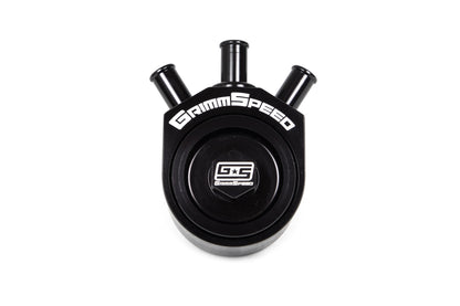 GrimmSpeed Air/Oil Separator Red Subaru 02-07 WRX 04-21 STI 04-08 FXT - Graveyard Performance