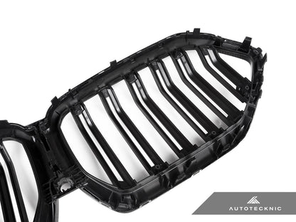 AutoTecknic Dual-Slats Dry Carbon Front Grille - G06 X6 Pre-LCI - Graveyard Performance