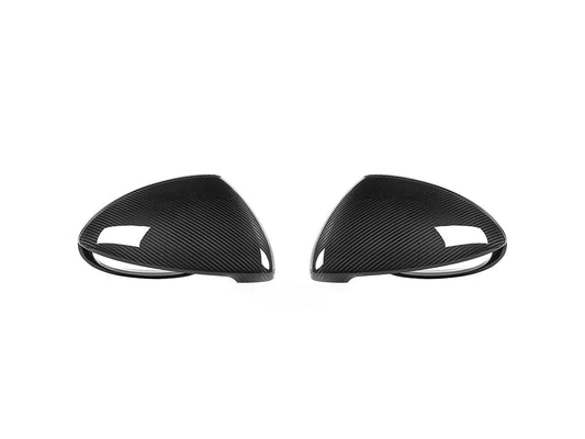AutoTecknic Replacement Dry Carbon Mirror Covers - Porsche 958.2 Cayenne