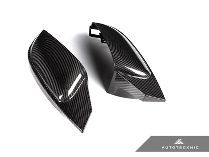 AutoTecknic G8X Style M-Inspired Version II Dry Carbon Mirror Covers - G42 2-Series - Graveyard Performance