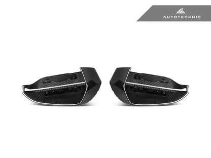 AutoTecknic Dry Carbon Fiber Mirror Cap Set - G60 5-Series | G70 7-Series - Graveyard Performance