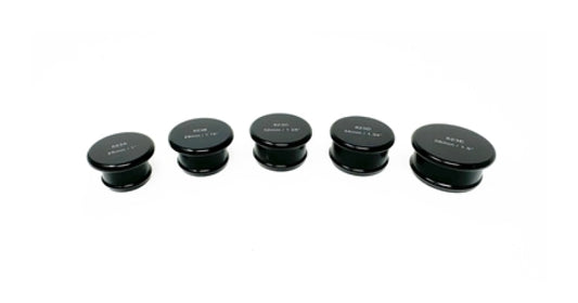 Torque Solution Billet Aluminum Hose Blanking Plug Set (5 Sizes - 25 thru 38mm / 1 thru 1.5in) - Graveyard Performance