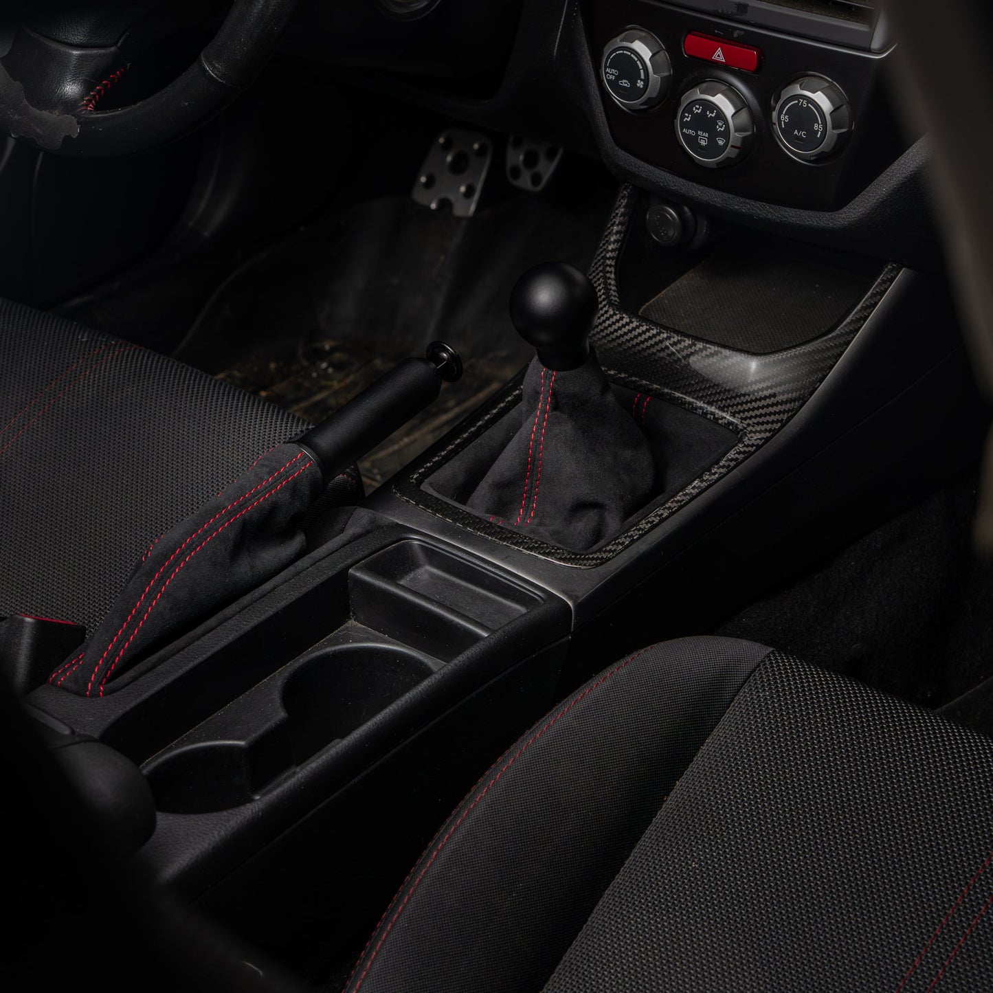 Billetworkz Premium Alcantara Shift Boot – Subaru WRX 2008–2014 - Graveyard Performance
