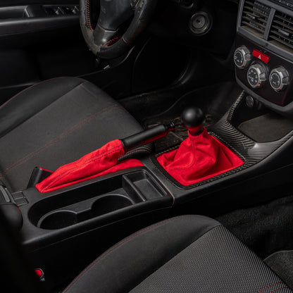 Billetworkz Premium Alcantara Shift Boot – Subaru WRX 2008–2014 - Graveyard Performance