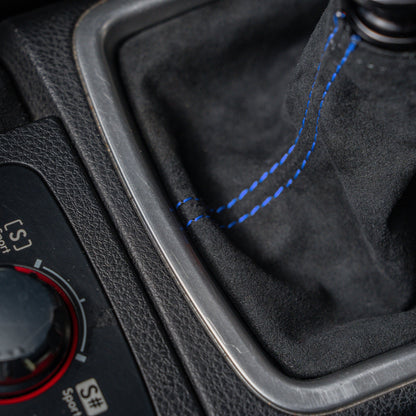 Billetworkz Premium Alcantara Shift Boot – Subaru STI 2008–2014 - Graveyard Performance