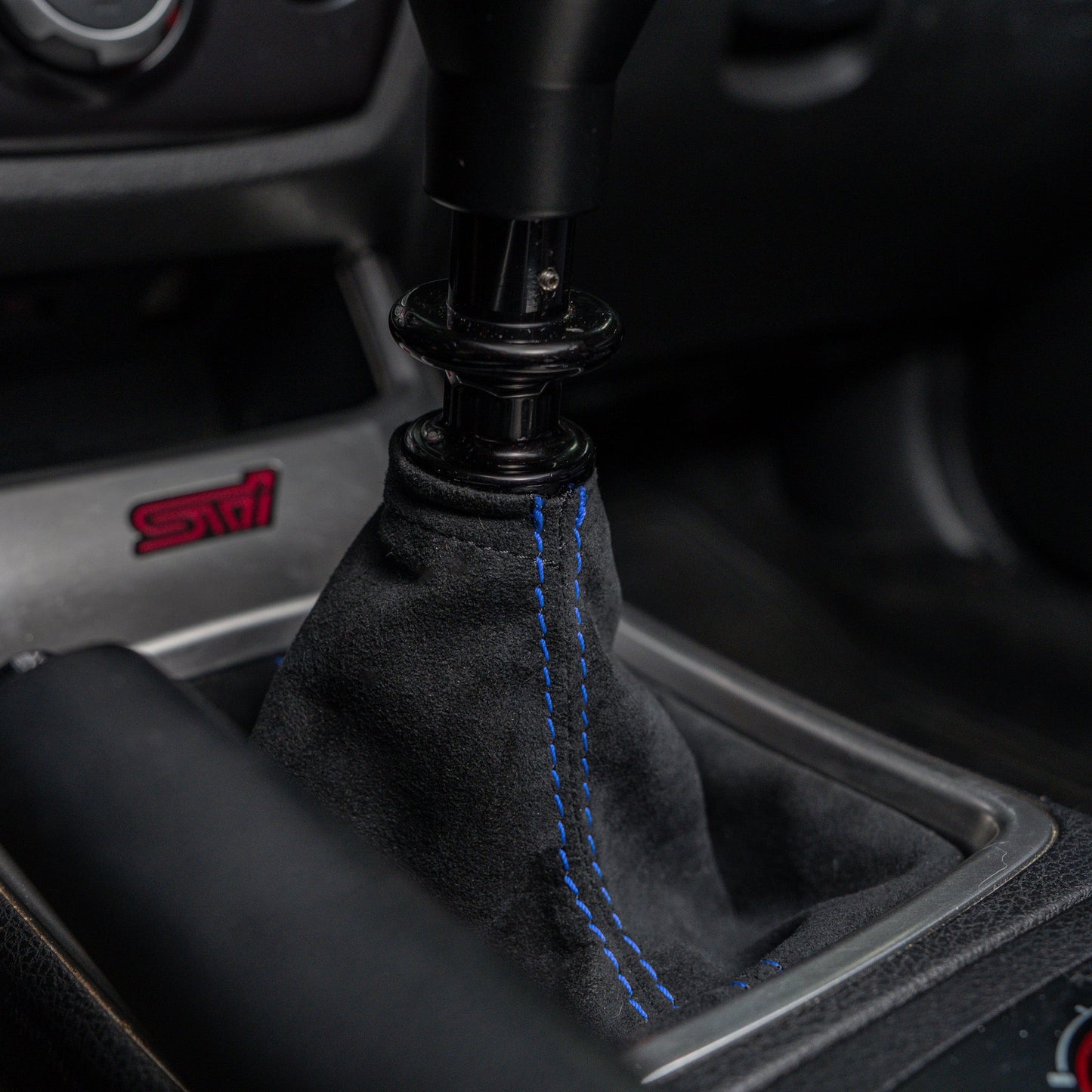 Billetworkz Premium Alcantara Shift Boot – Subaru STI 2008–2014 - Graveyard Performance