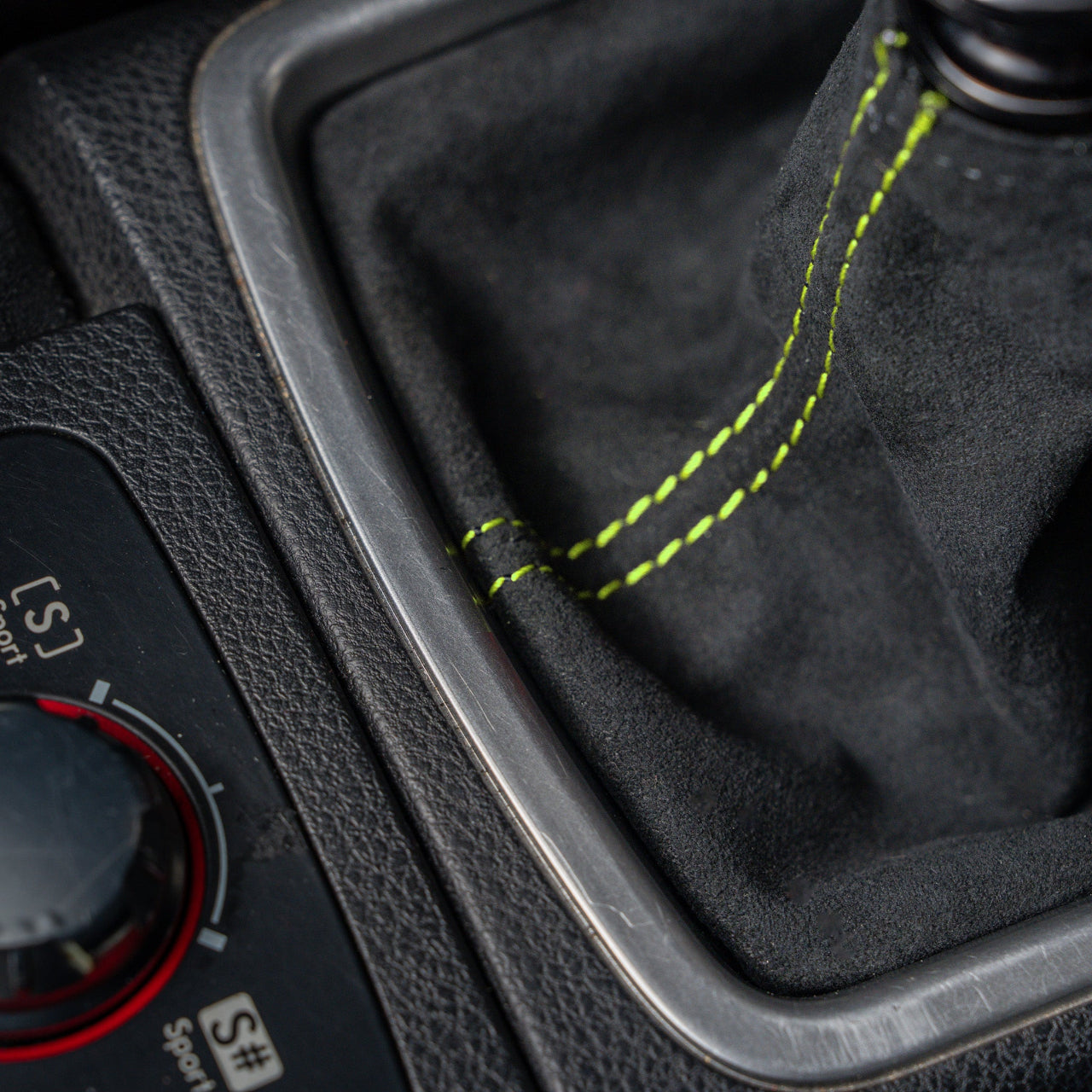 Billetworkz Premium Alcantara Shift Boot – Subaru STI 2008–2014 - Graveyard Performance