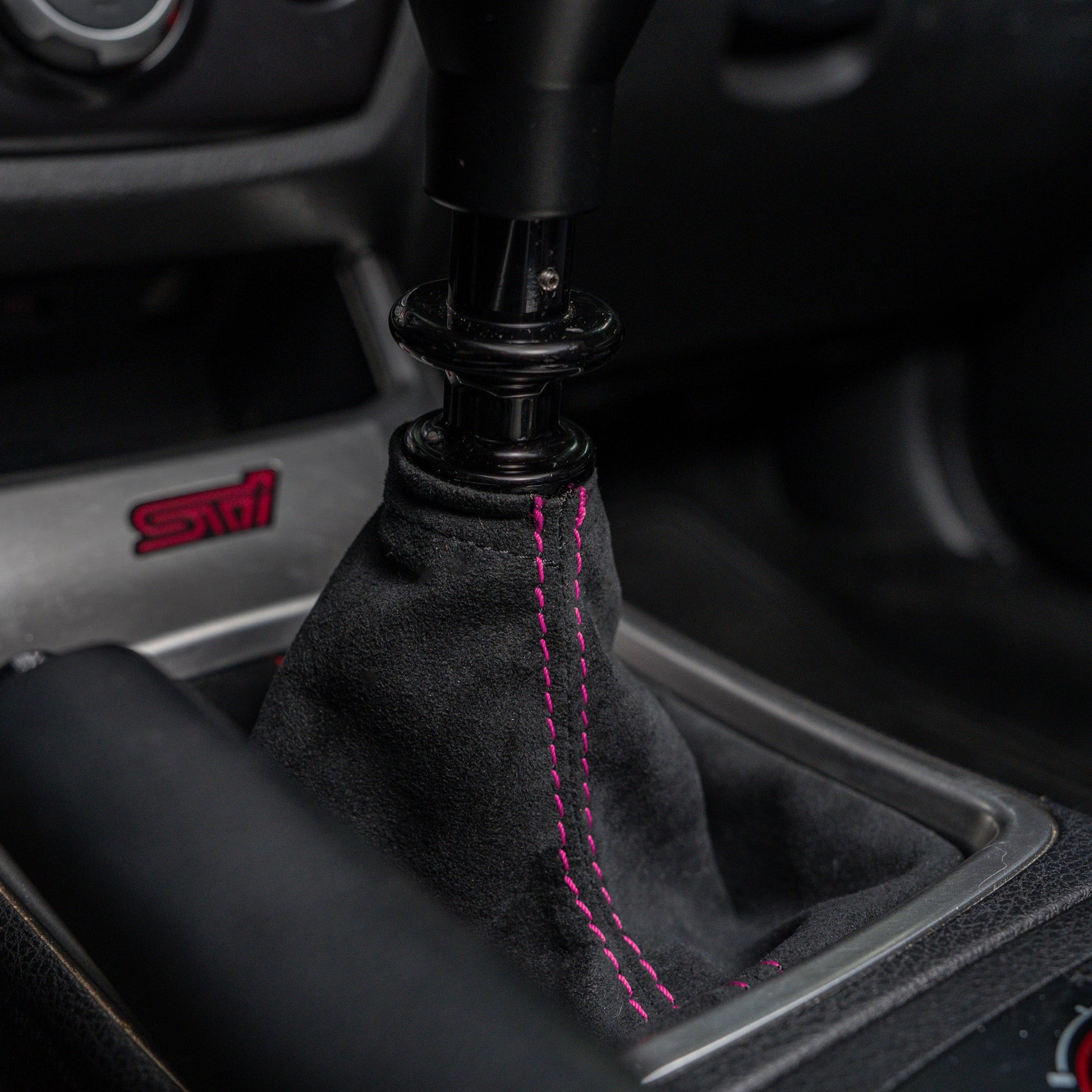 Billetworkz Premium Alcantara Shift Boot – Subaru STI 2008–2014 - Graveyard Performance
