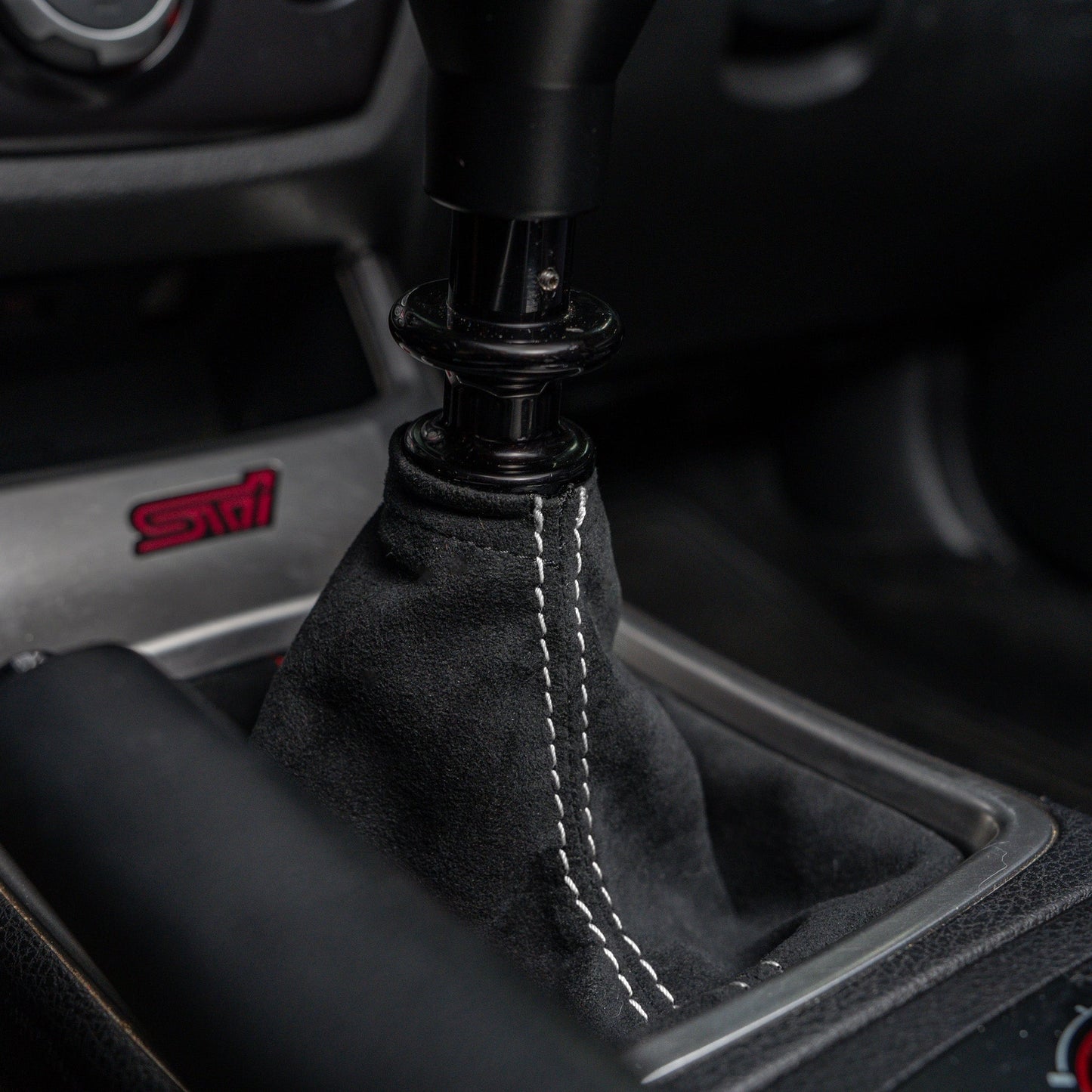 Billetworkz Premium Alcantara Shift Boot – Subaru STI 2008–2014 - Graveyard Performance