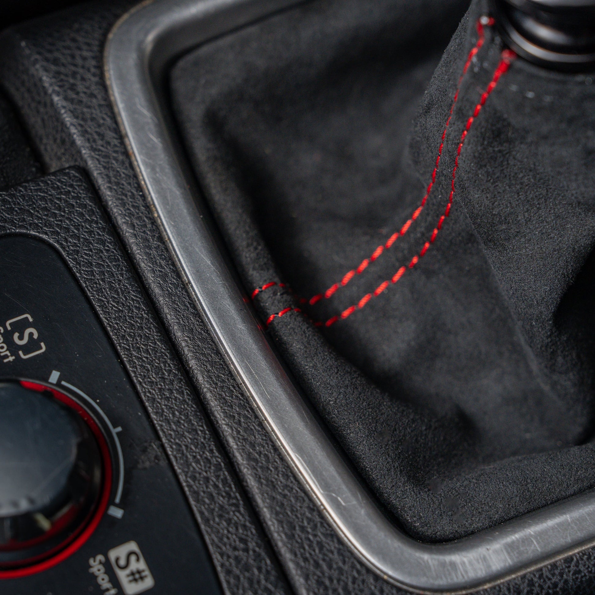 Billetworkz Premium Alcantara Shift Boot – Subaru STI 2008–2014 - Graveyard Performance