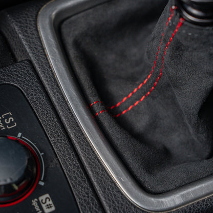 Billetworkz Premium Alcantara Shift Boot – Subaru STI 2008–2014 - Graveyard Performance