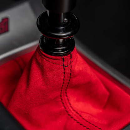 Billetworkz Premium Alcantara Shift Boot – Subaru STI 2008–2014 - Graveyard Performance