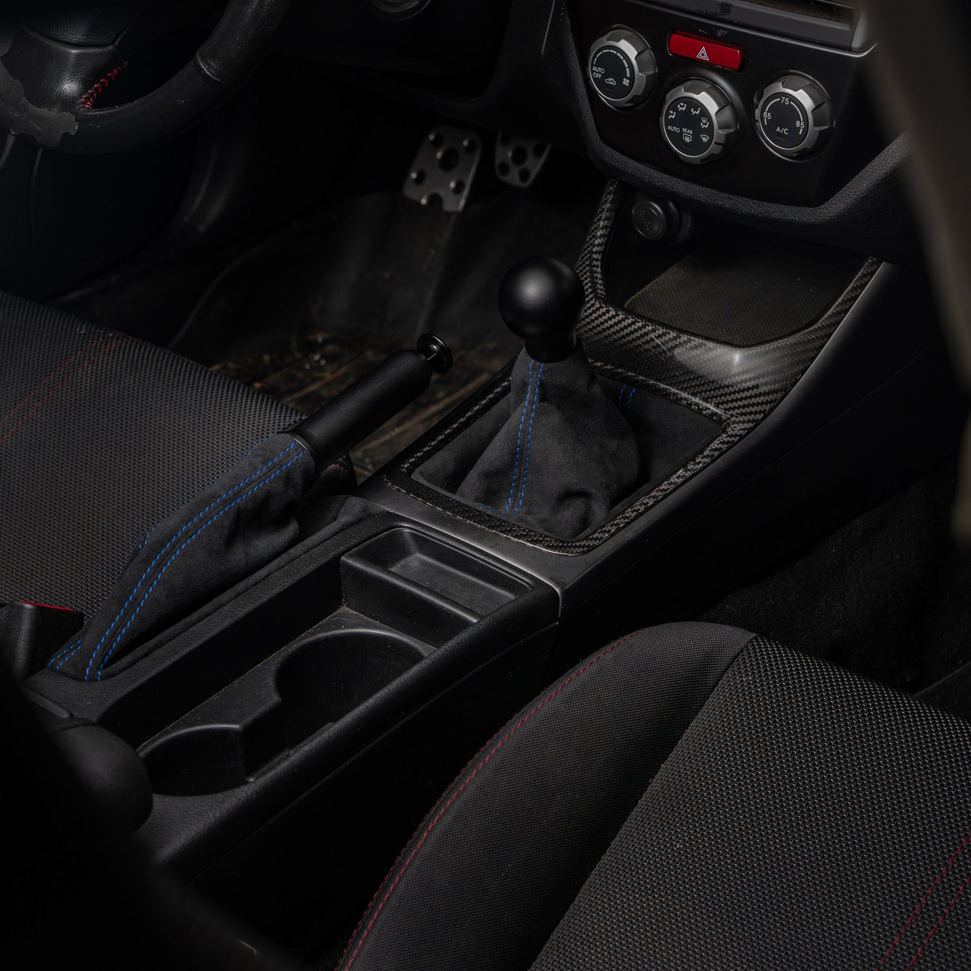 Billetworkz Premium Alcantara Shift Boot – Subaru WRX 2008–2014 - Graveyard Performance