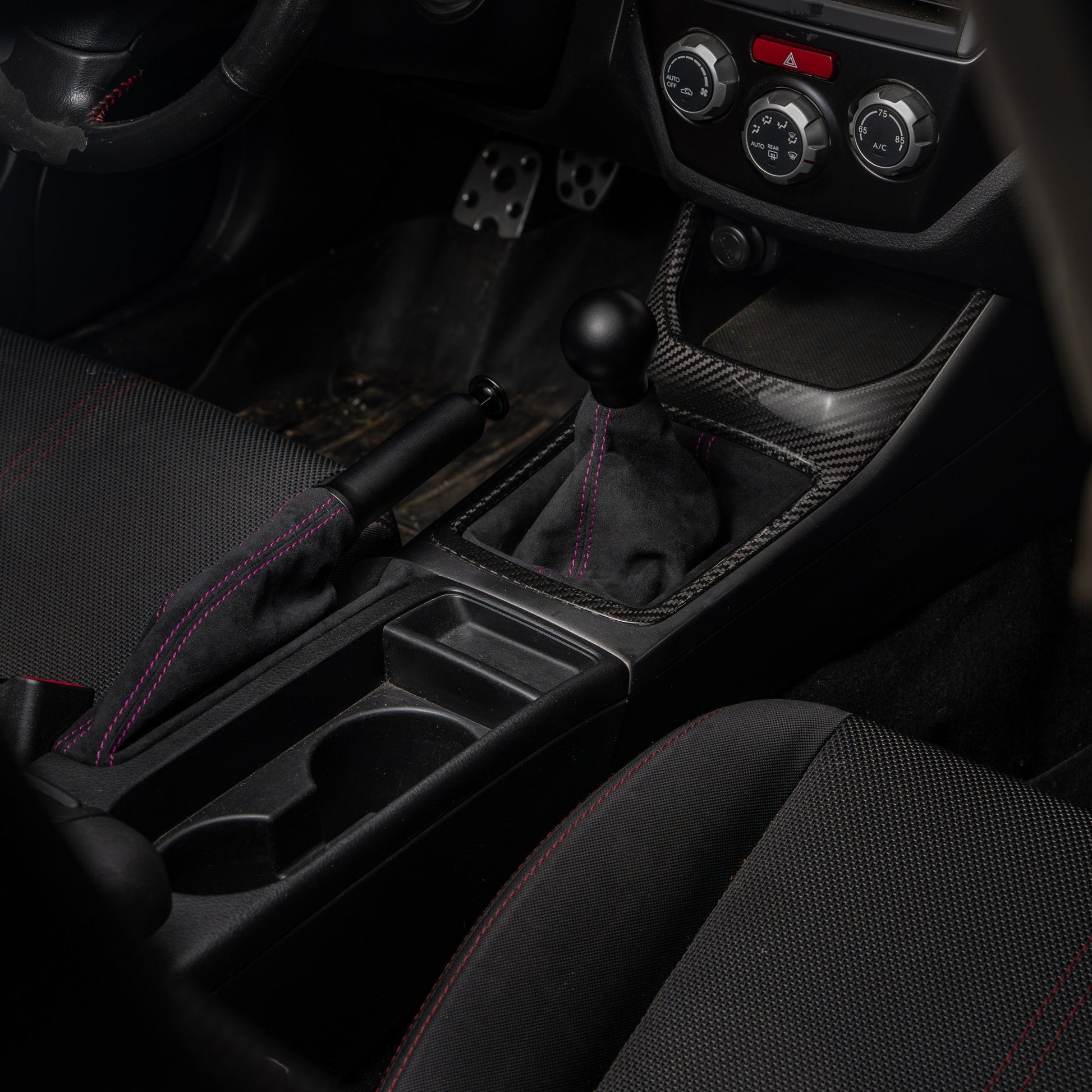 Billetworkz Premium Alcantara Shift Boot – Subaru WRX 2008–2014 - Graveyard Performance