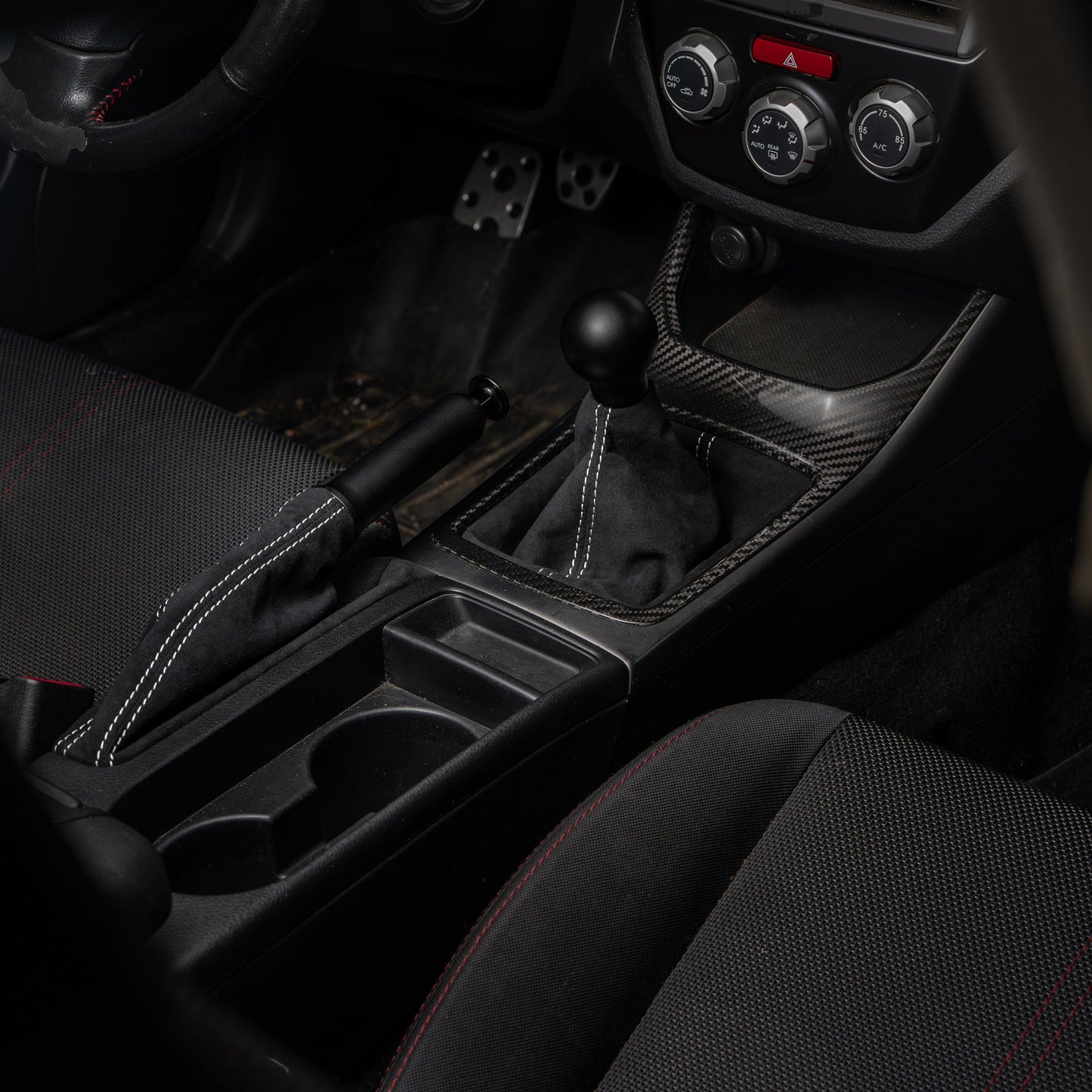 Billetworkz Premium Alcantara Shift Boot – Subaru WRX 2008–2014 - Graveyard Performance