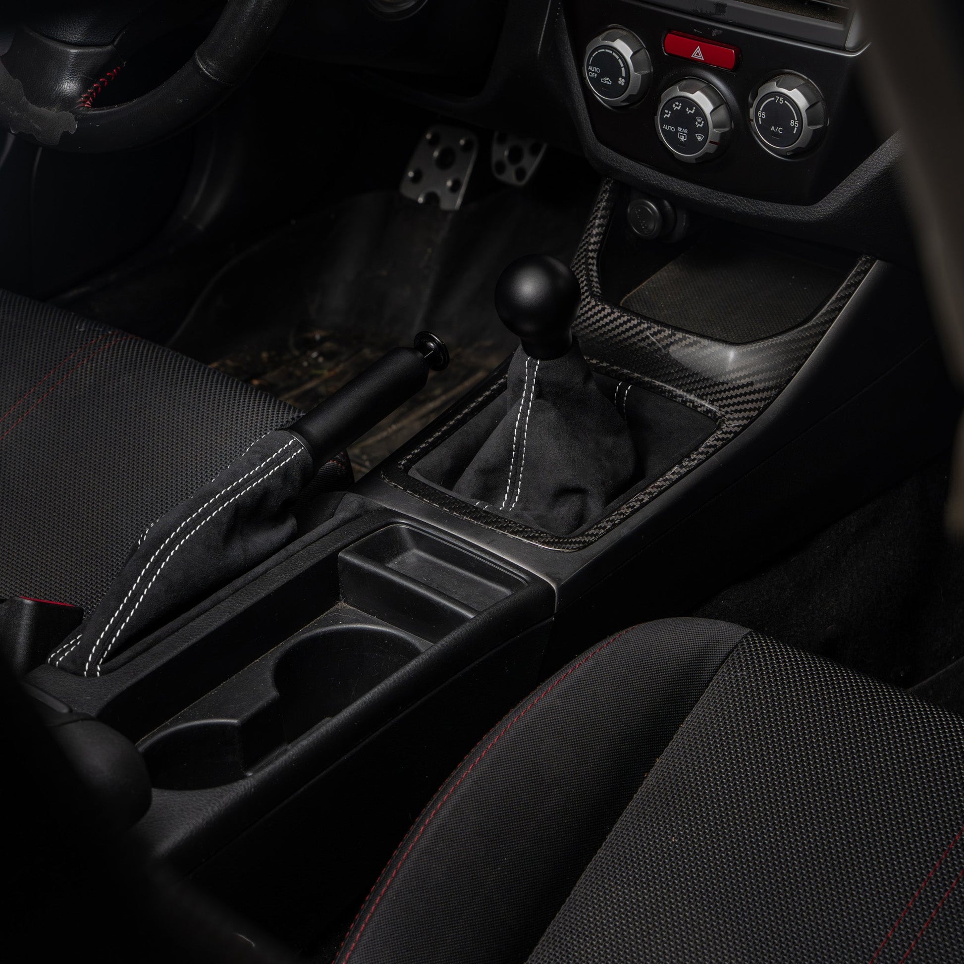 Billetworkz Premium Alcantara Shift Boot – Subaru WRX 2008–2014 - Graveyard Performance