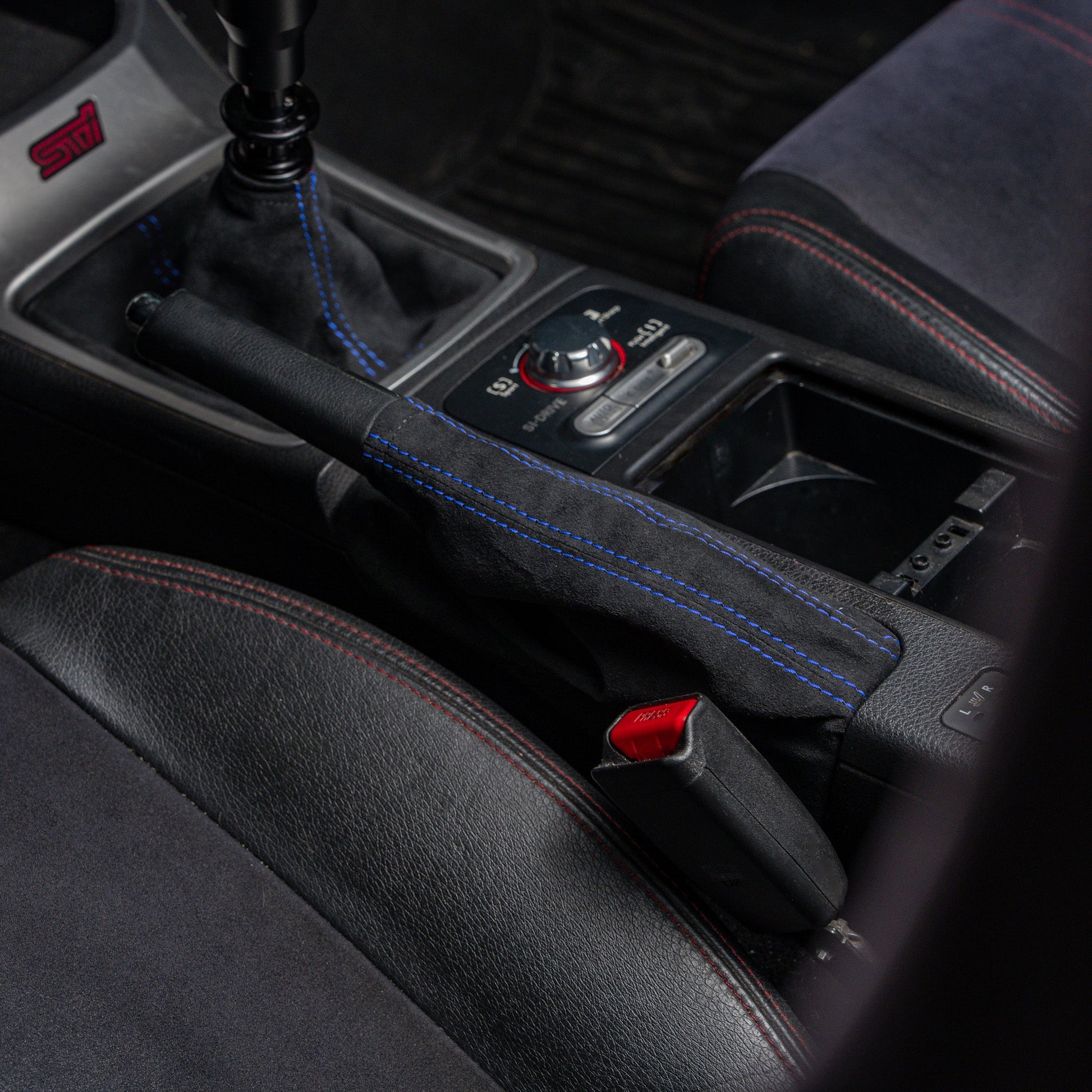 Billetworkz Premium Alcantara E-Brake Boot – Subaru WRX/STI 2008–2021 - Graveyard Performance