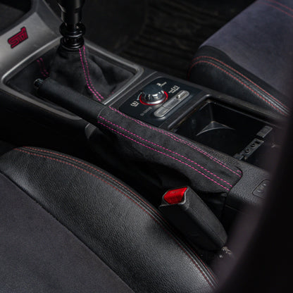 Billetworkz Premium Alcantara E-Brake Boot – Subaru WRX/STI 2008–2021 - Graveyard Performance