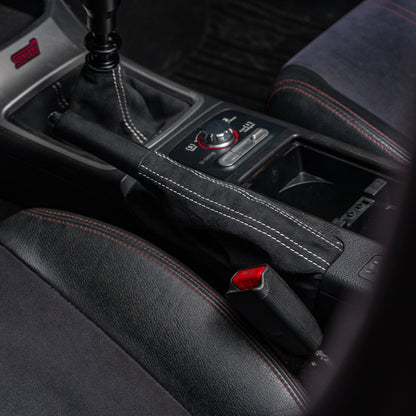 Billetworkz Premium Alcantara E-Brake Boot – Subaru WRX/STI 2008–2021 - Graveyard Performance