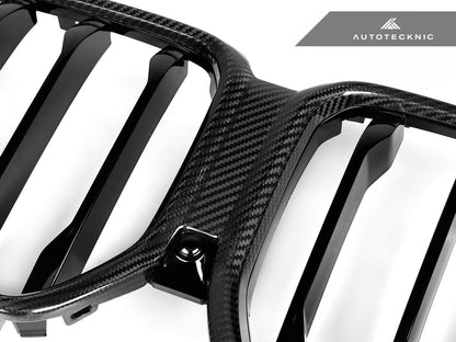 AutoTecknic Carbon Fiber Front Grille - G06 X6 LCI - Graveyard Performance