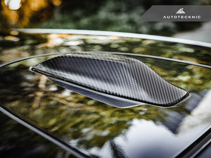 AutoTecknic Dry Carbon Roof Antenna Cover - G60 5-Series | G70 7-Series - Graveyard Performance