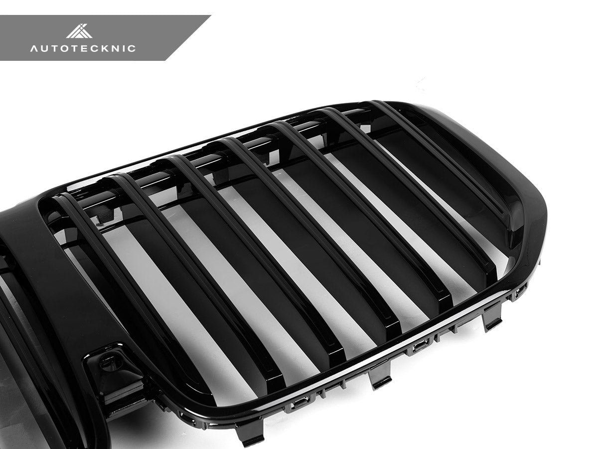 AutoTecknic Painted Glazing Black Front Grille - G07 X7 LCI - Graveyard Performance