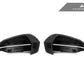 AutoTecknic Dry Carbon Fiber Mirror Cap Set - G45 X3