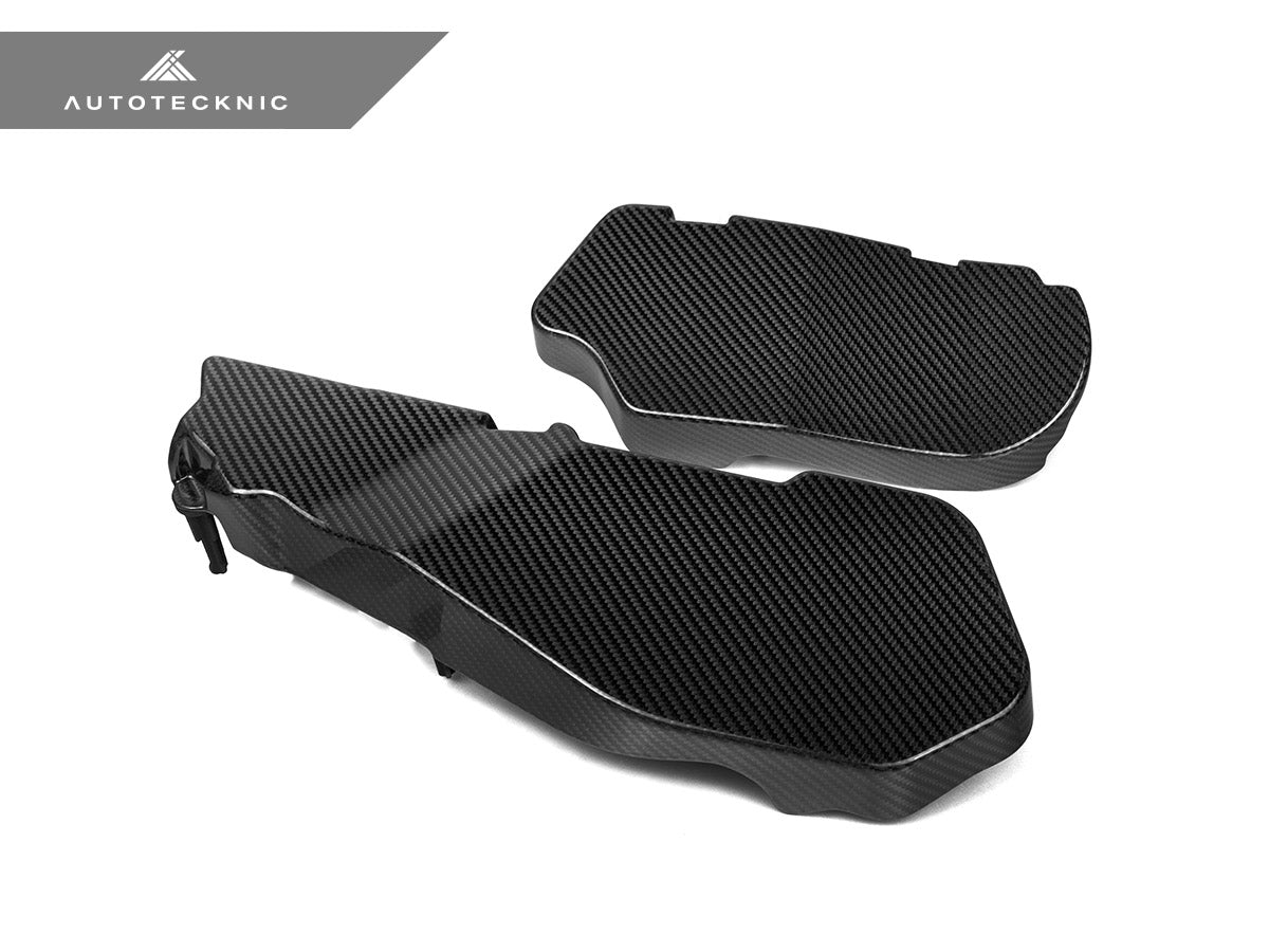 AutoTecknic Pre-Preg Carbon Engine Cover Extension Set - G90/ G99 M5 - Graveyard Performance