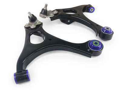 SuperPro 06 Honda Civic DX Front Lower Control Arm Set W/ Bushings - Graveyard Performance