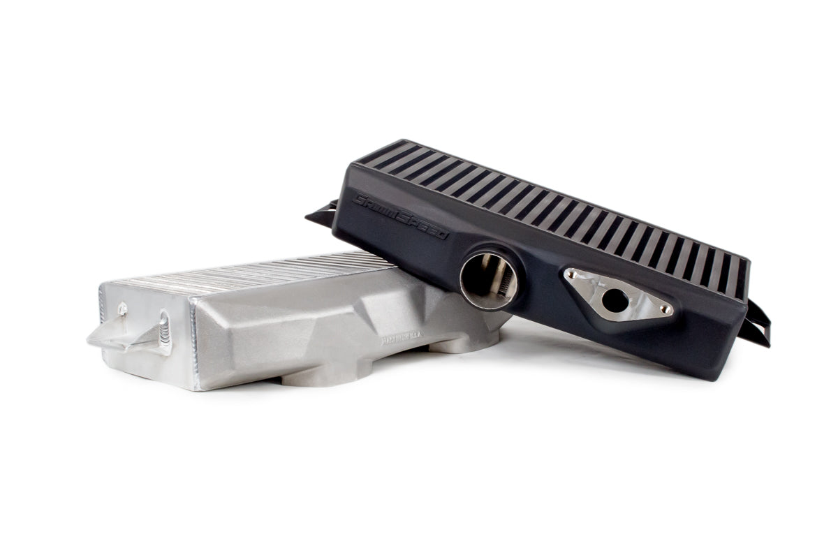 GrimmSpeed Top Mount Intercooler Thermal Dispersant Black- For Subaru 02-07 WRX 04-21 STI 04-08 FXT