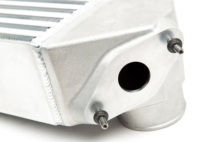 GrimmSpeed Top Mount Intercooler Kit Inc. Splitter Thermal Dispersant Black For Subaru 05-09 LGT