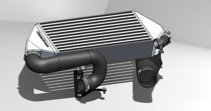 GrimmSpeed Top Mount Intercooler 'STI-Style' Turbo Outlet Hose For Subaru 08-14 WRX 05-09 LGT