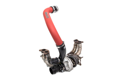 GrimmSpeed Top Mount Intercooler Charge Pipe Kit Black For Subaru 15-21 WRX