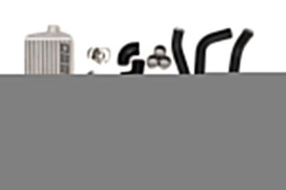 GrimmSpeed Front Mount Intercooler Kit Black Piping For Subaru 15-21 STI