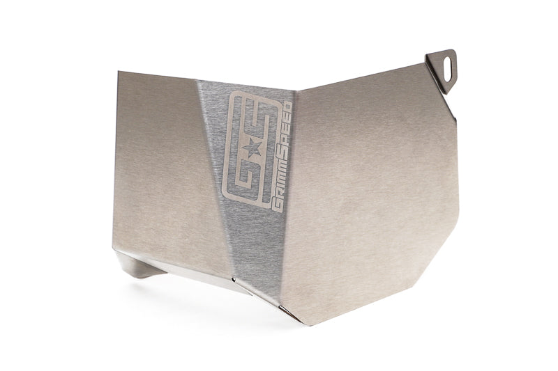 GrimmSpeed Turbo Heat Shield V2 Black CERAMIC COATING For Subaru 02-21 Turbo EJ Engines - Graveyard Performance