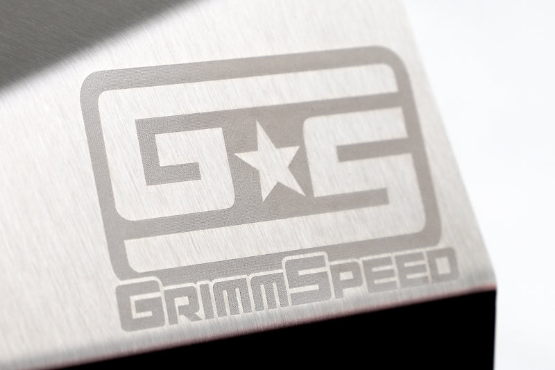 GrimmSpeed Turbo Heat Shield V2 Black CERAMIC COATING For Subaru 02-21 Turbo EJ Engines - Graveyard Performance