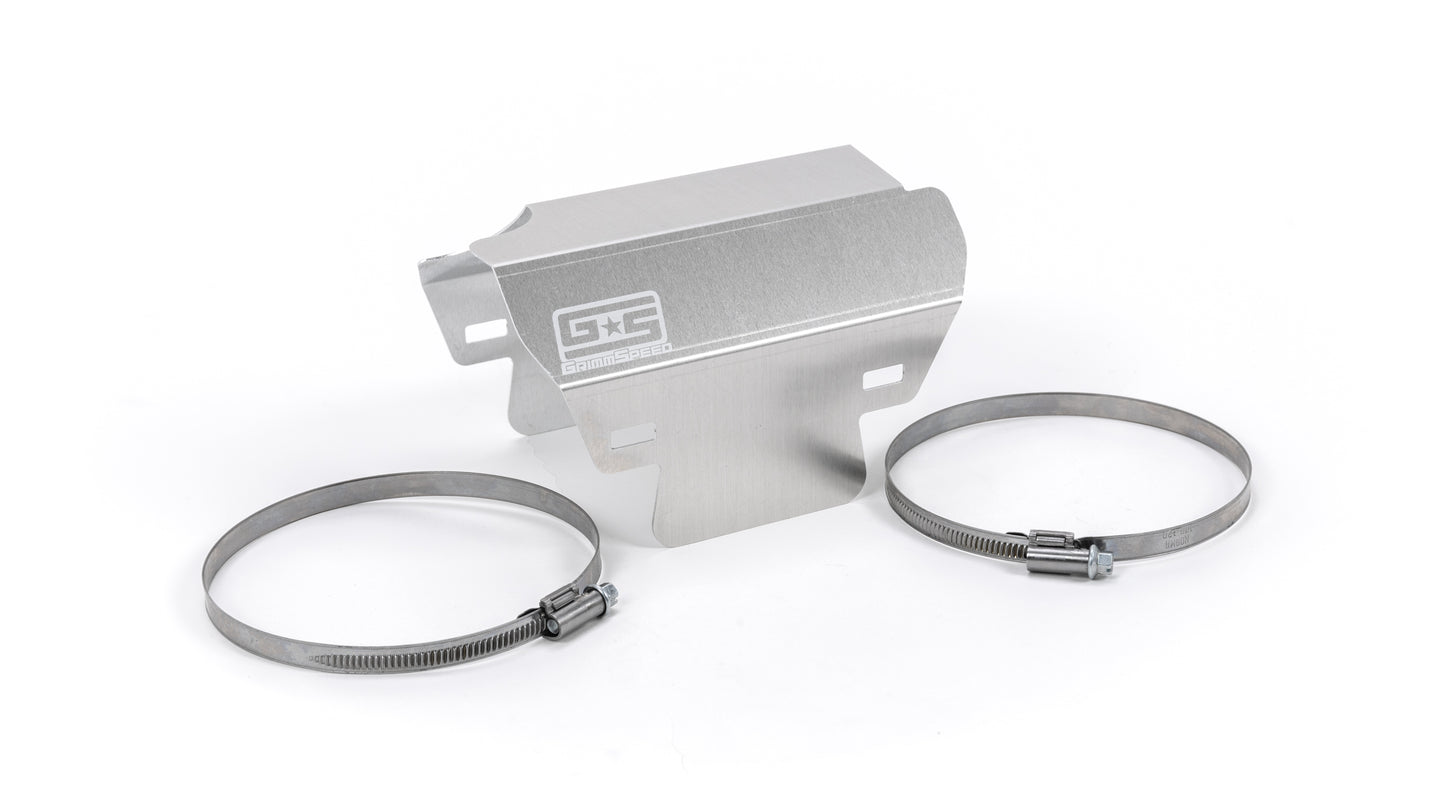 GrimmSpeed J-Pipe Heat Shield Direct Fit for  V2 GESI-Catted J-Pipe