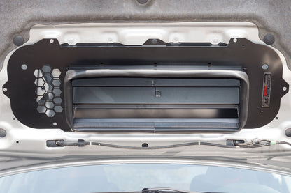 GrimmSpeed Top Mount Intercooler Splitter- For Subaru 04-05 STI w/OEM Scoop