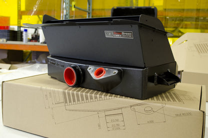 GrimmSpeed Top Mount Intercooler Splitter For Subaru 04-08 FXT w/OEM or JDM STI Scoop and GS/04-07 STI TMIC