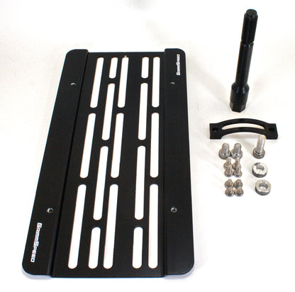 GrimmSpeed License Plate Relocation Kit 02-07 For Subaru Impreza/WRX/STI 05-06 Saab 9-2X - Graveyard Performance