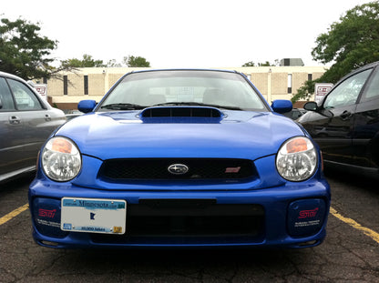 GrimmSpeed License Plate Relocation Kit 02-07 For Subaru Impreza/WRX/STI 05-06 Saab 9-2X - Graveyard Performance