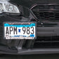 GrimmSpeed License Plate Relocation Kit 18+ WRX/STI/Crosstrek 13+ BRZ/FRS/86 17+ Impreza Non-Turbo 10-19 Legacy/Outback