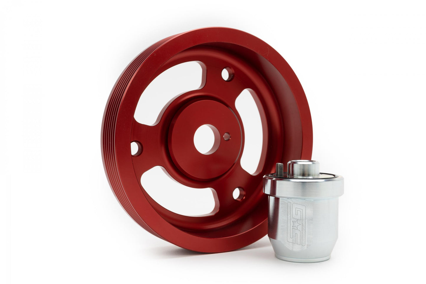 GrimmSpeed Lightweight Crank Pulley Hub For Subaru 19-21 WRX For use w/ LW Crank Pulley - Graveyard Performance