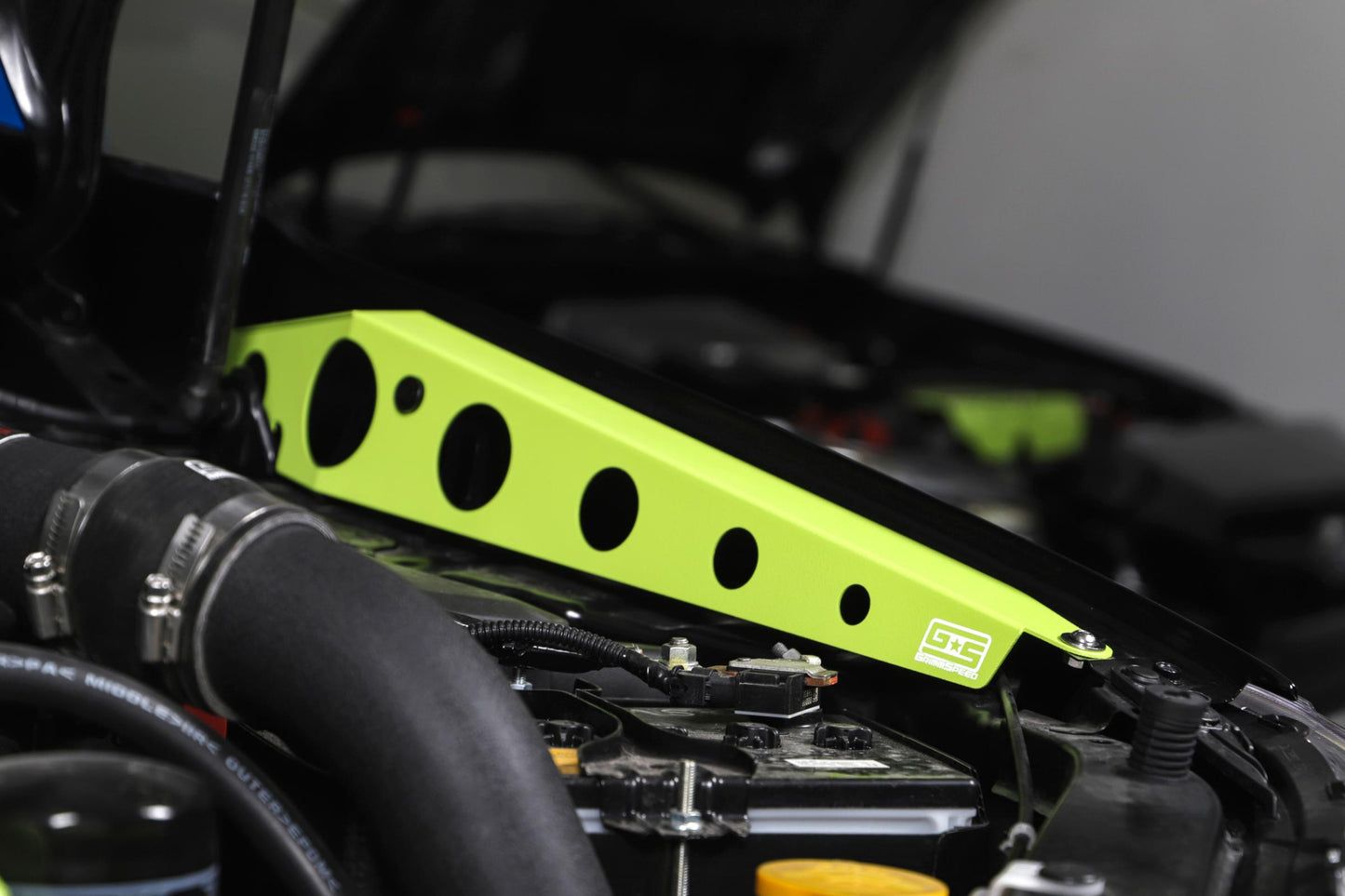 GrimmSpeed Fender Shrouds Black For Subaru 15-21 WRX/STI - Graveyard Performance