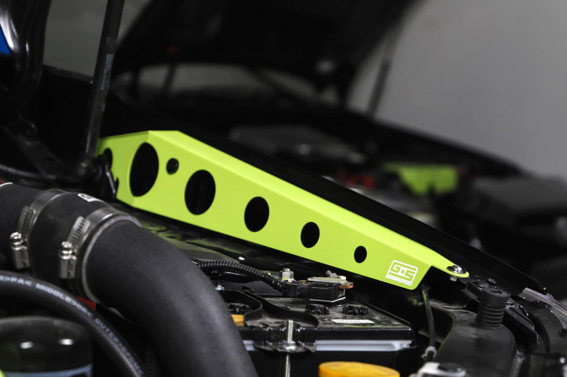 GrimmSpeed Fender Shrouds Black For Subaru 15-21 WRX/STI - Graveyard Performance