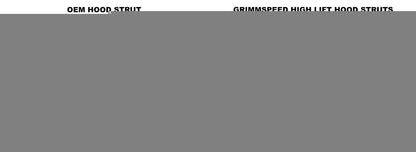 GrimmSpeed Hood Struts High Lift For Subaru Impreza/WRX/STI 08-14 - Graveyard Performance