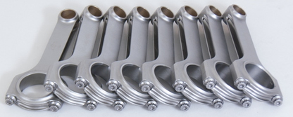 Eagle Chevrolet LS 6.460in Length 1.889in Rod Journal Forged 4340 Steel H-Beam Rods - Set of 8 - Graveyard Performance