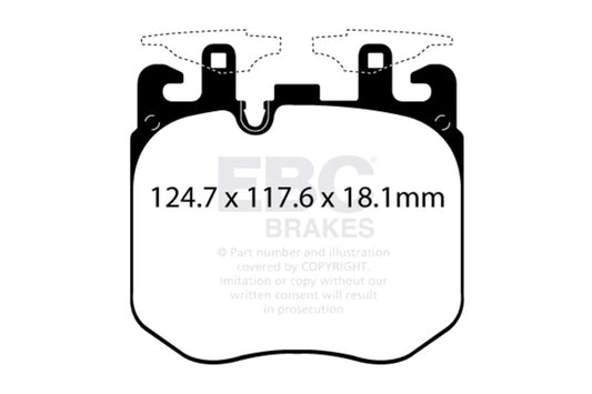 EBC S12 Brake Pad and Rotor Kit - Graveyard Performance