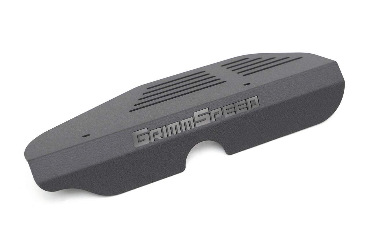 GrimmSpeed Alternator Cover Red For Subaru Turbo EJ Engine - Graveyard Performance