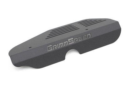 GrimmSpeed Alternator Cover Red For Subaru Turbo EJ Engine - Graveyard Performance